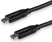 StarTech.com Câble USB-C vers USB-C avec Power Delivery 5A de 3 m - USB 2.0 - Noir
