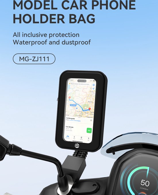 Shapeheart: Telefoonhouder voor op de fiets