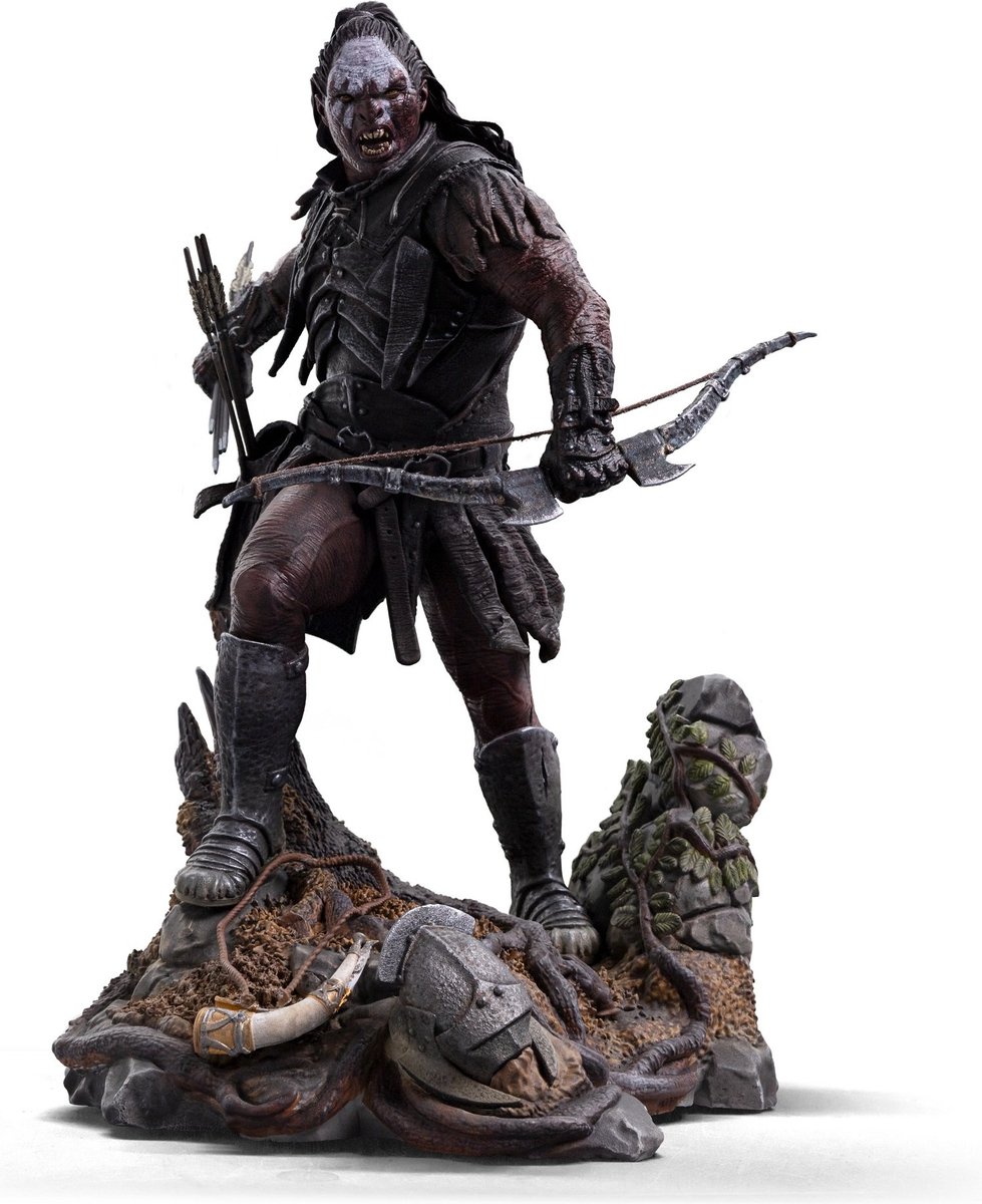 Iron Studios Lord Of The Rings - Figuur - Lurtz Uruk-Hai Leader 1/10