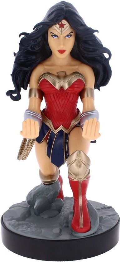 Cable Guy Wonder Woman telefoon en game controller houder met usb oplaadkabel