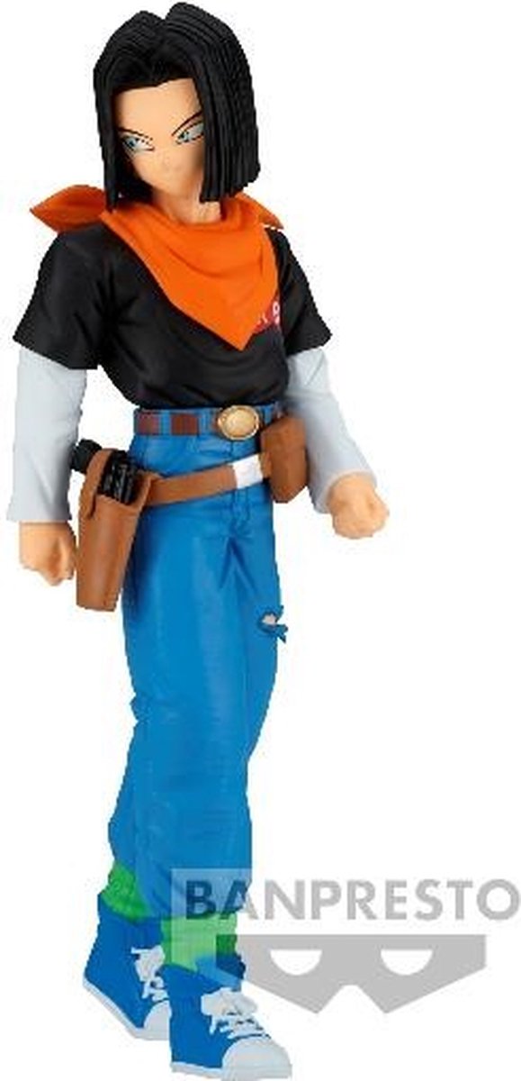 Dragon Ball Z - Solid Edge Works - Android 17 Standbeeld 17cm
