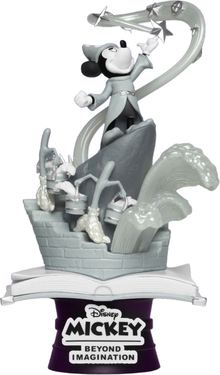 Disney - Diorama-018 - Mickey Beyond Imagination - De Tovenaarsleerling Speciale Editie - 15cm