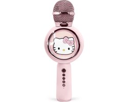 foto van Hello Kitty - PopSing karaoke microfoon - draadloos - LED verlichting - speaker - stemvervorming