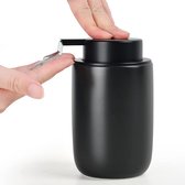 Bol.com Wonix® - Zeeppompje Vrijstaand - Zeepdispenser – 320ml - Zwart aanbieding