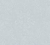 BAROK ORNAMENTEN BEHANG | Klassiek - Grijs Zilver - A.S. Création Pure Elegance