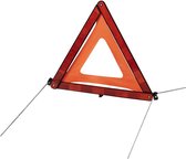 Triangle d'avertissement pliable 44 cm en cas de panne de voiture - Emballé 44 x 5 x 3 cm - Voyager en toute sécurité - Modèle compact