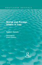 Social and Foreign Affairs in Iraq (Routledge Revivals)