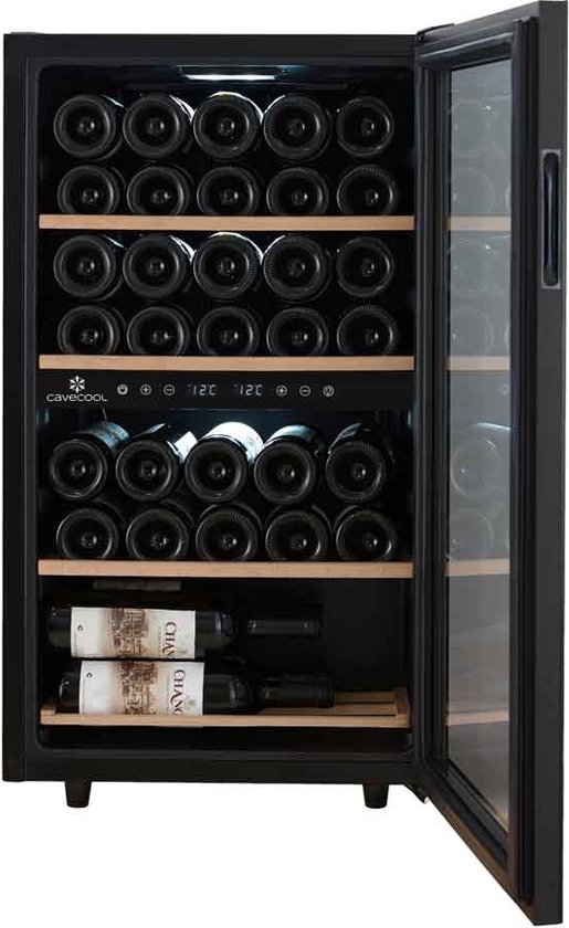 Cavecool Chill Ruby Wijnklimaatkast 34 flessen 2 - Wijnklimaatkast - €799,00