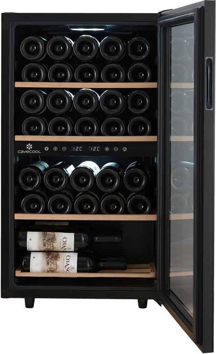 Cavecool Chill Ruby Wijnklimaatkast 34 flessen 2 - Wijnklimaatkast - €559,00