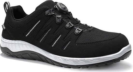 ELTEN Maddox BOA Safety Shoes, Black/Grey Low ESD S3S