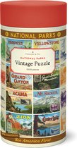 Vintage Puzzel National Parks 2 - 1000 stukjes - Cavallini & Co