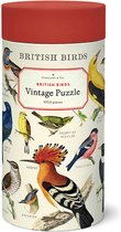 Vintage Puzzel British Birds - 1000 stukjes - Cavallini & Co - Legpuzzel Vogels