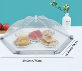 Voedselkap-vliegenkap-Stofvrij-Opvouwbaar-Food cover-High density-Pop up- mesh tent