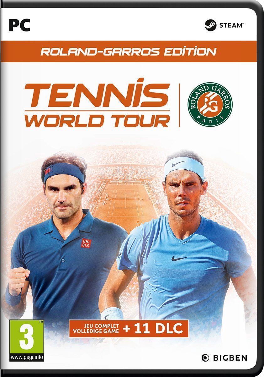 Tennis World Tour: Roland Garros - PC (Voucher in Box)
