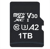 Carte Micro SD 1 To - Cartes Micro SD haute vitesse - Carte Micro SD adaptée à Nintendo Switch - Carte mémoire