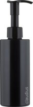 Lege Plastic Fles 300 ml PET zwart - met zwarte pomp - set van 5 stuks - Navulbaar - Leeg