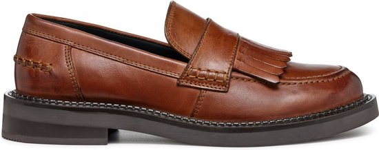 Foto: Geox d serilda dames loafers lt brown maat 40