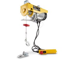 Powerplus POWX901 Elektrische kabeltakel - 1000W - Max. 400kg - 12m stalen kabel