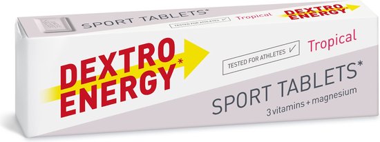 Dextro Energy Sport Tablets - 24 x 14 stuks - Druivensuiker Tabletten ...