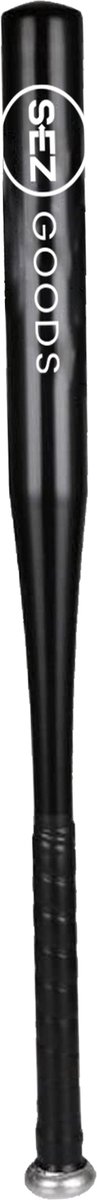 Professionele Honkbalknuppel - 72 cm - Aluminium - Zwart - Knuppel