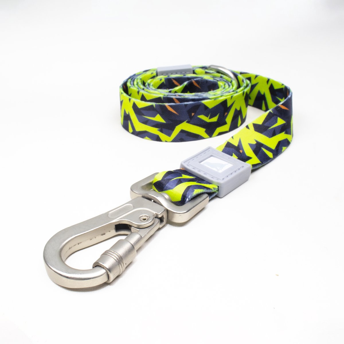 Luxe Halsband riem voor Honden-110Cm x2 Cm -Stone Leaf