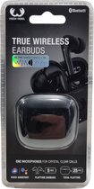 True Wireless Earsbuds - Active Noise Canceling - ANC - Voice Assistent - 5 uur speeltijd - 25 uur totaal standby - Zwart - In-ear