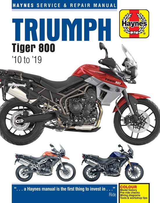 Triumph Tiger 800 (10 -19) - cover