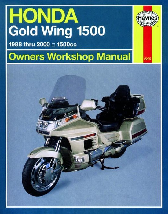Honda Gl1500 Gold Wing Owners Workshop Manual - cover
