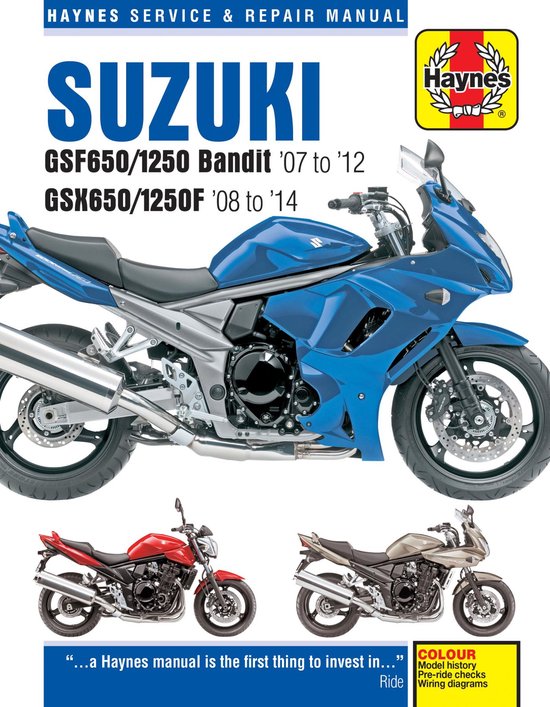 Suzuki GSF650/1250 Bandit & GSX650/1250F (07 - 14)