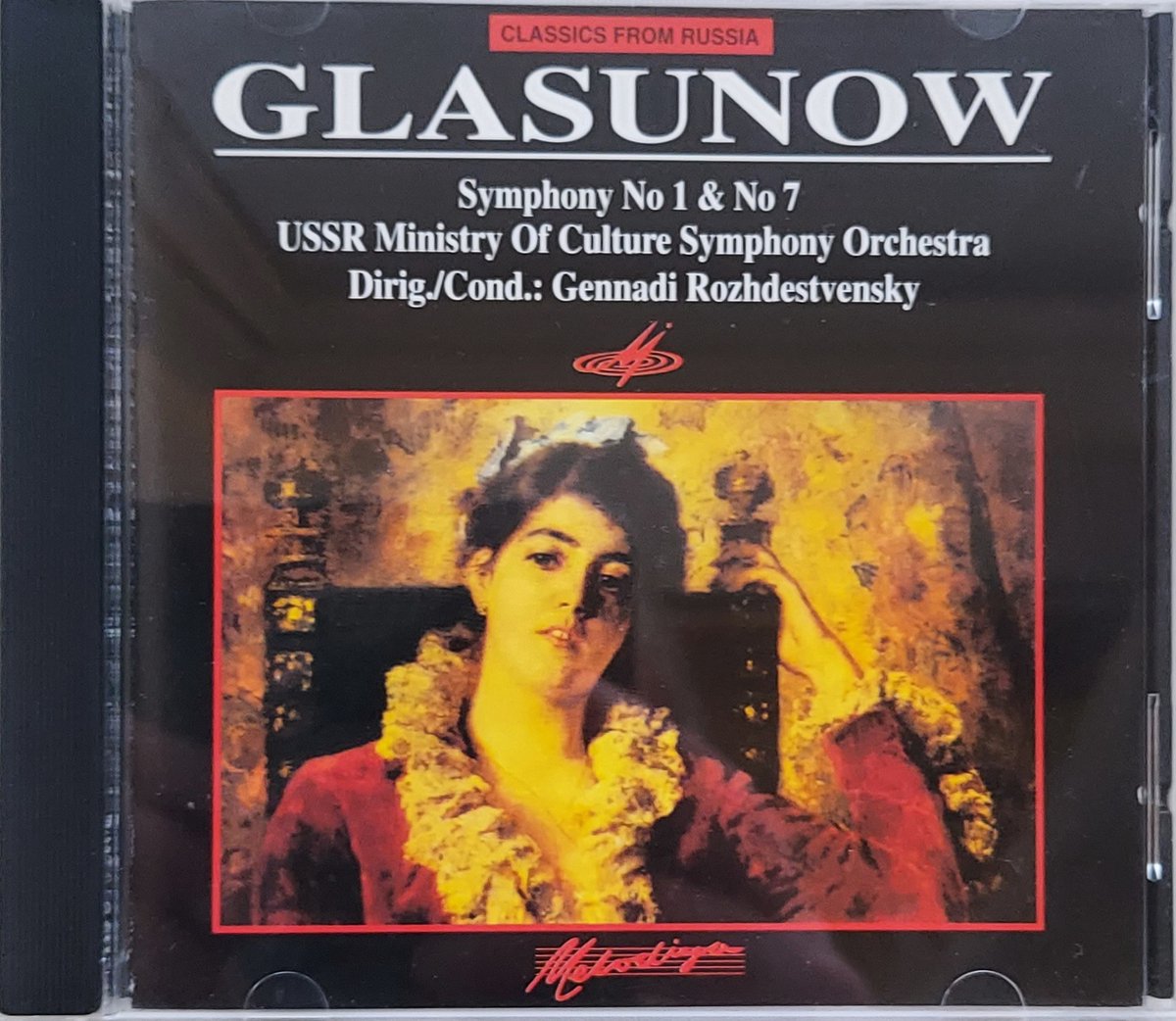 Glazunov: symphony No 1 & No 7