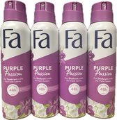 Fa Purple passion 4x 150 ml deo