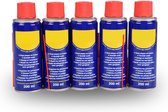 WD-40 5x Multispray-bundel - elk 200 ML veelzijdige smering en bescherming