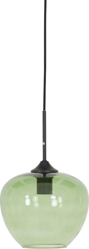 Qazqa hanglampen blitz zwart e27 | Leen Bakker