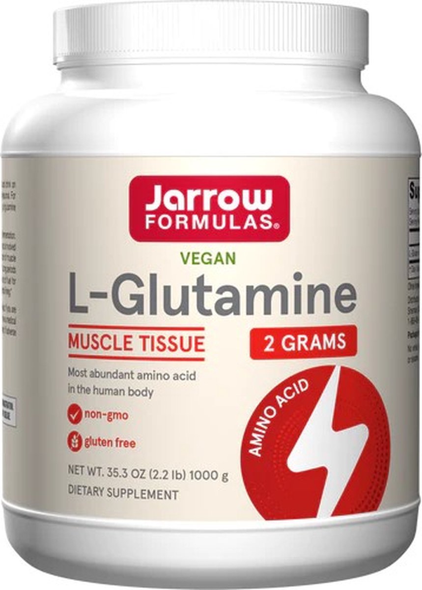 Goedkoopste L-Glutamine Powder (1000 gram) - Jarrow Formulas