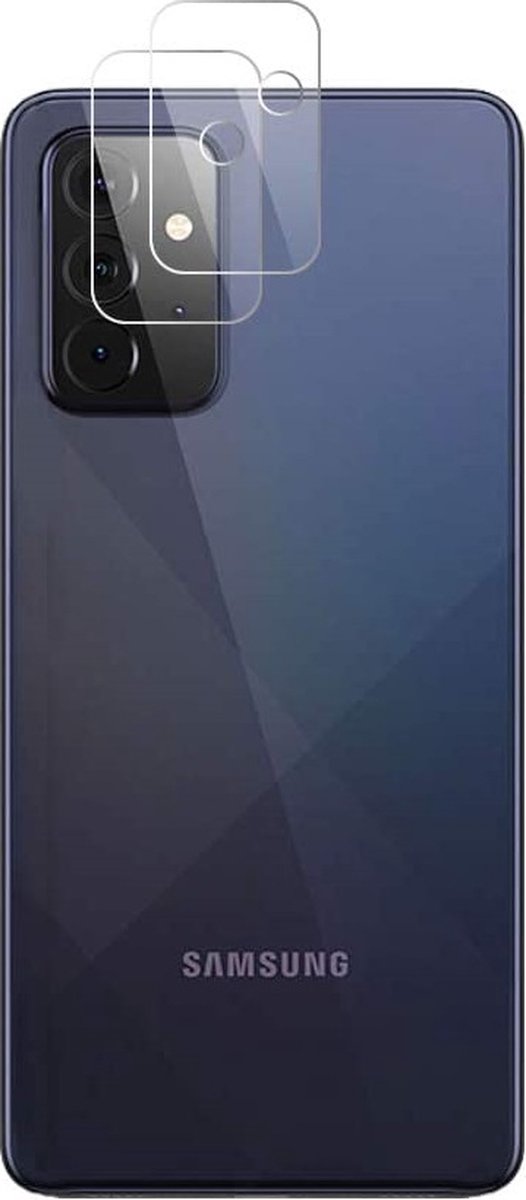 Camera Protector voor Samsung Galaxy A72 - 2 stuks van glas Transparante glazen