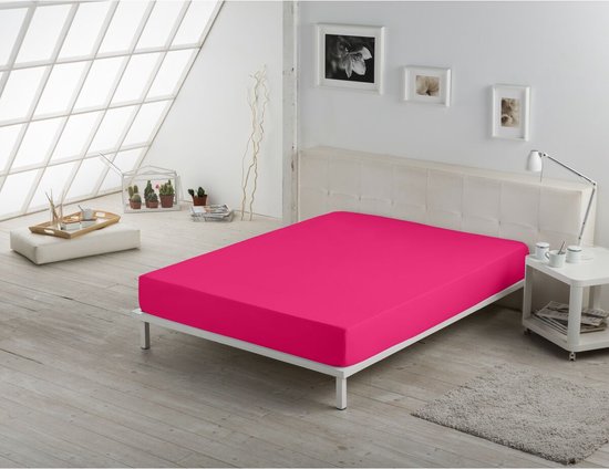 Onderlaken Alexandra House Living Roze 200 x 200 cm