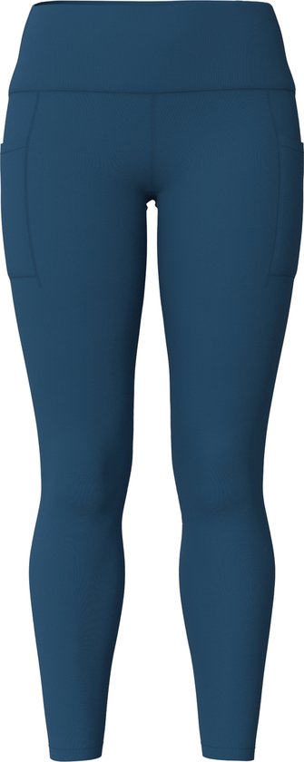 New Balance Sleek 27 Inch High Rise Legging Dames Sportlegging - Blauw AGATE - Maat XS