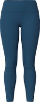 New Balance Sleek 27 Inch High Rise Legging Dames Sportlegging - Blauw AGATE - Maat XS