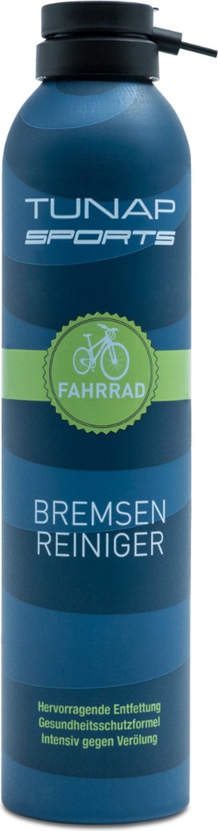 TUNAP Brake cleaner - 300ml - fietsonderhoud - remreiniger - schoonmaakmiddel - wielrennen - mountainbike - E-bike - remmen