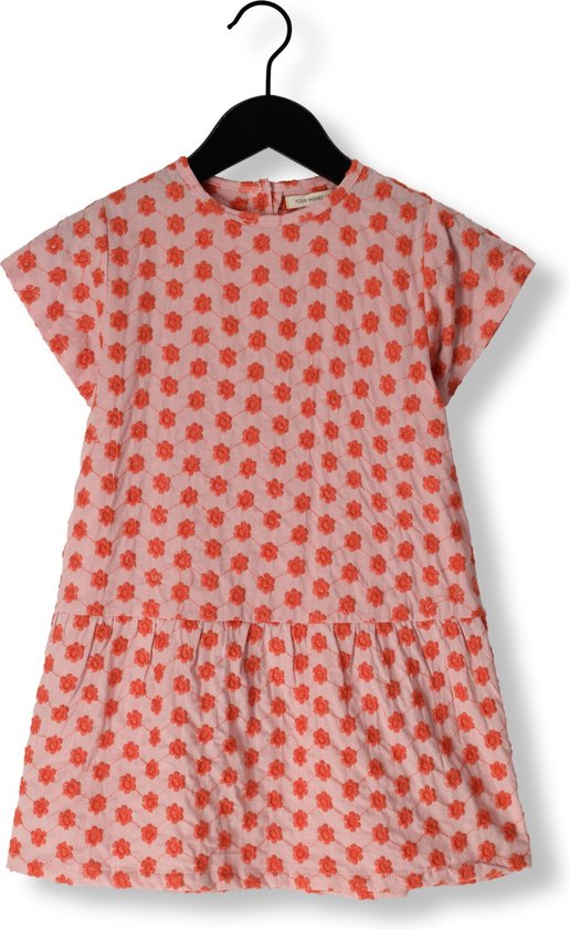 Meisjeskleding madeliefjes casual strandkruk kinderen bloemenjurk baby peuters meisjes kleding & rok adventskalender 24 verhalen, roze, 3-4 Jaar
