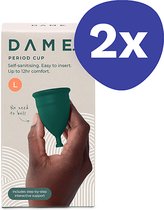 Dame Self Sanitising Menstruatiecup - Large (2 stuks)