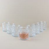 OTIX Whiskey Glazen - Set van 8 - Kristal - Stijlvol - 230 ml - Dik glas - Stevig - Sierlijk