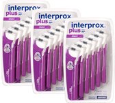 Interprox Plus Maxi - 4.2-5.7 mm - Paars - 3 x 6 stuks - Voordeelpakket