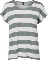 VERO MODA VMWIDE STRIPE SL TOP GA JRS NOOS Dames Top - Maat S