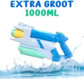 XL Waterpistool - Waterpistool - Waterpistool Jongens & Meisjes - Water Pistool - Waterpistool 1000ML - Blauw
