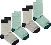 OneTrippel - Healthy Seas Socks - Heren sok - 4 Paar - Saury en Calico - EUR 41-46