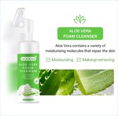 Mooyam Facial Foam Cleanser| Aloe Vera 150ml + Silicone Borstel