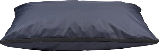 maxxpro Hondenmand - Hondenkussen 120 x 80 cm - Hondenbed voor Binnen en Buiten - Kussen Hond met Rits - Polyester en Microvezel - Grijs