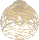 Lumidora Plafondlamp 75040 - Plafonniere - CELES - E27 - Beige - Metaal - ⌀ 30 cm