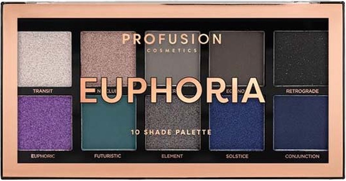 Profusion Oogschaduw Artistry Mini Palette Oogschaduw Palette Oogschaduw Primer 10 kleuren Euphoria